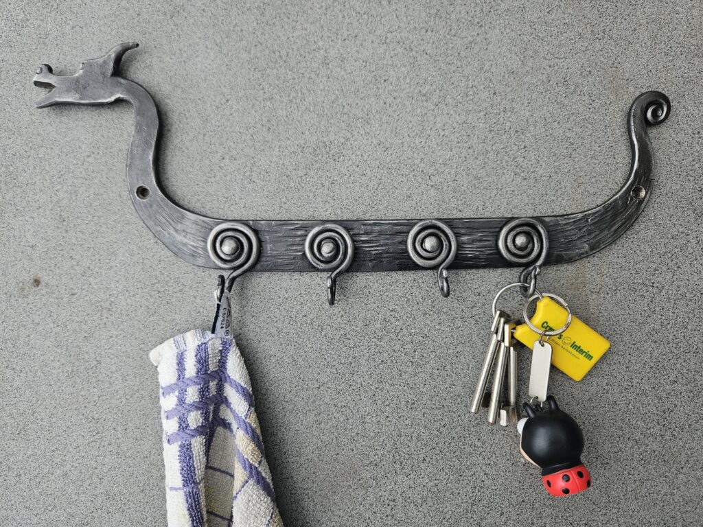 handdoekrek sleutelrek